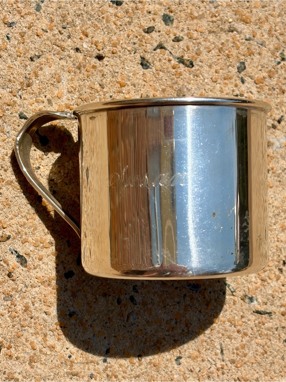 Oneida Silver Plate Baby Cup Circa 1960